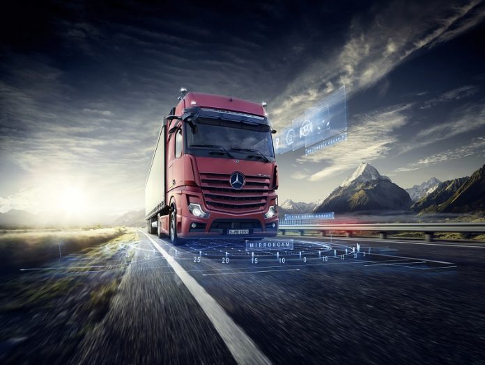 Daimler Nutzfahrzeuge auf der Bauma vom 8. – 14. April 2019 in MünchenDaimler commercial vehicles at the Bauma trade fair from 8 – 14 April 2019 in Munich